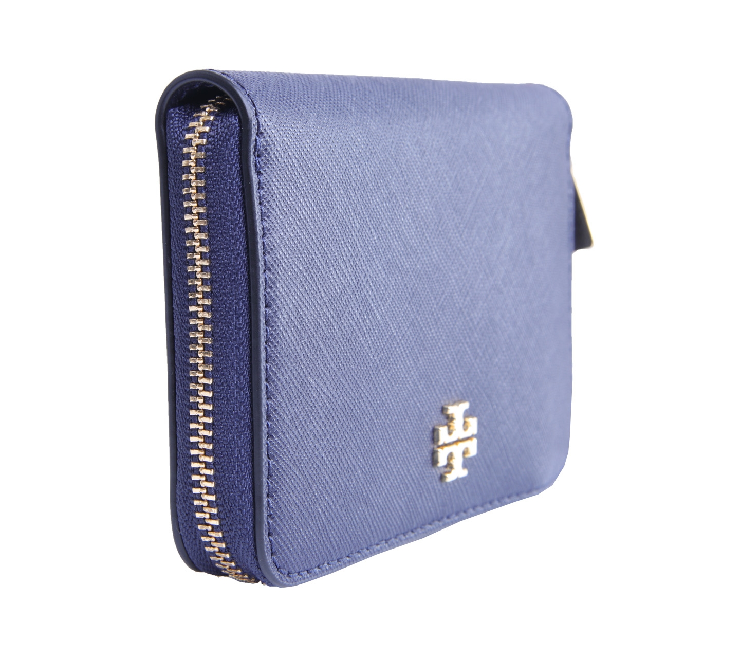 Tory Burch Black Emerson Zip Coin Case Wallet