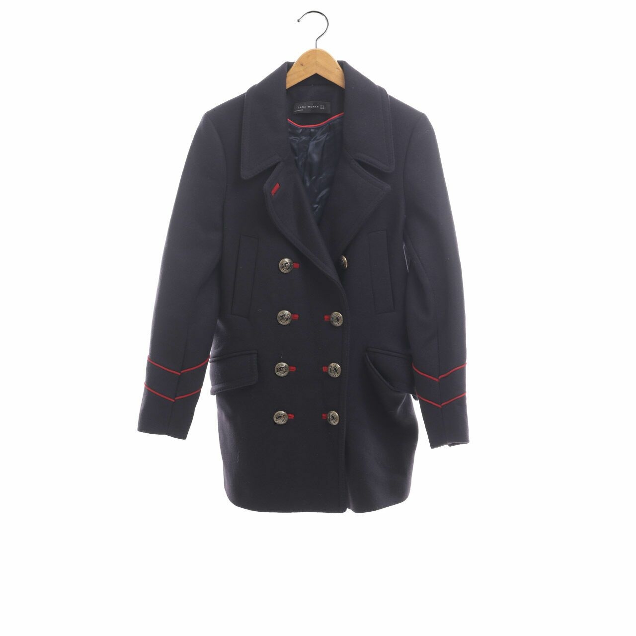 Zara Navy Coat