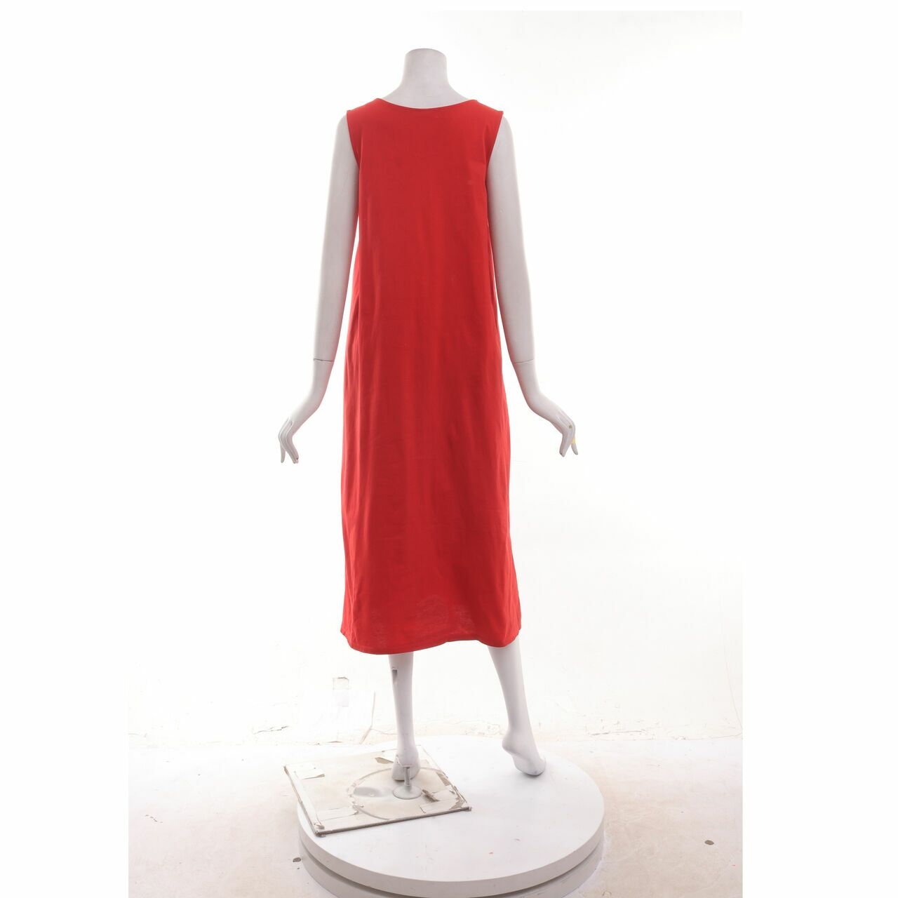 UNIQLO Red Long Dress