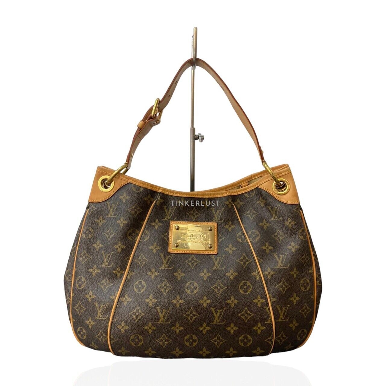 Louis Vuitton Galliera Brown Monogram Canvas GHW Shoulder Bag