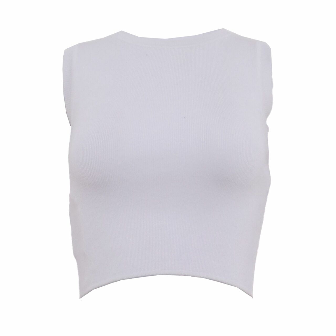 Zara White Sleeveless