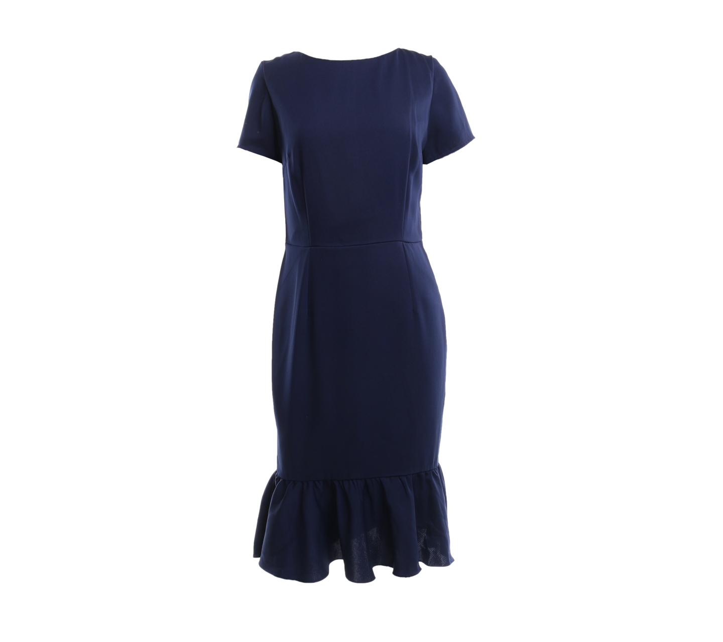 Shop At Velvet Dark Blue Midi Dress