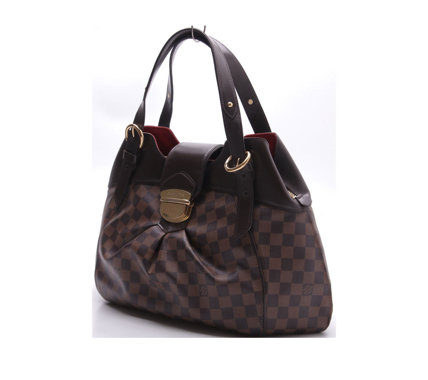 Louis Vuitton Dark Brown Sistina GM Damier Handbag