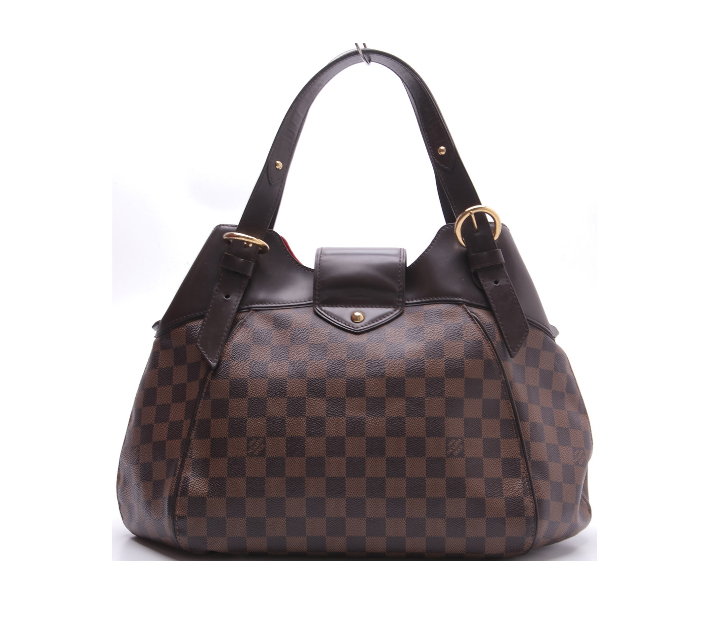 Louis Vuitton Dark Brown Sistina GM Damier Handbag