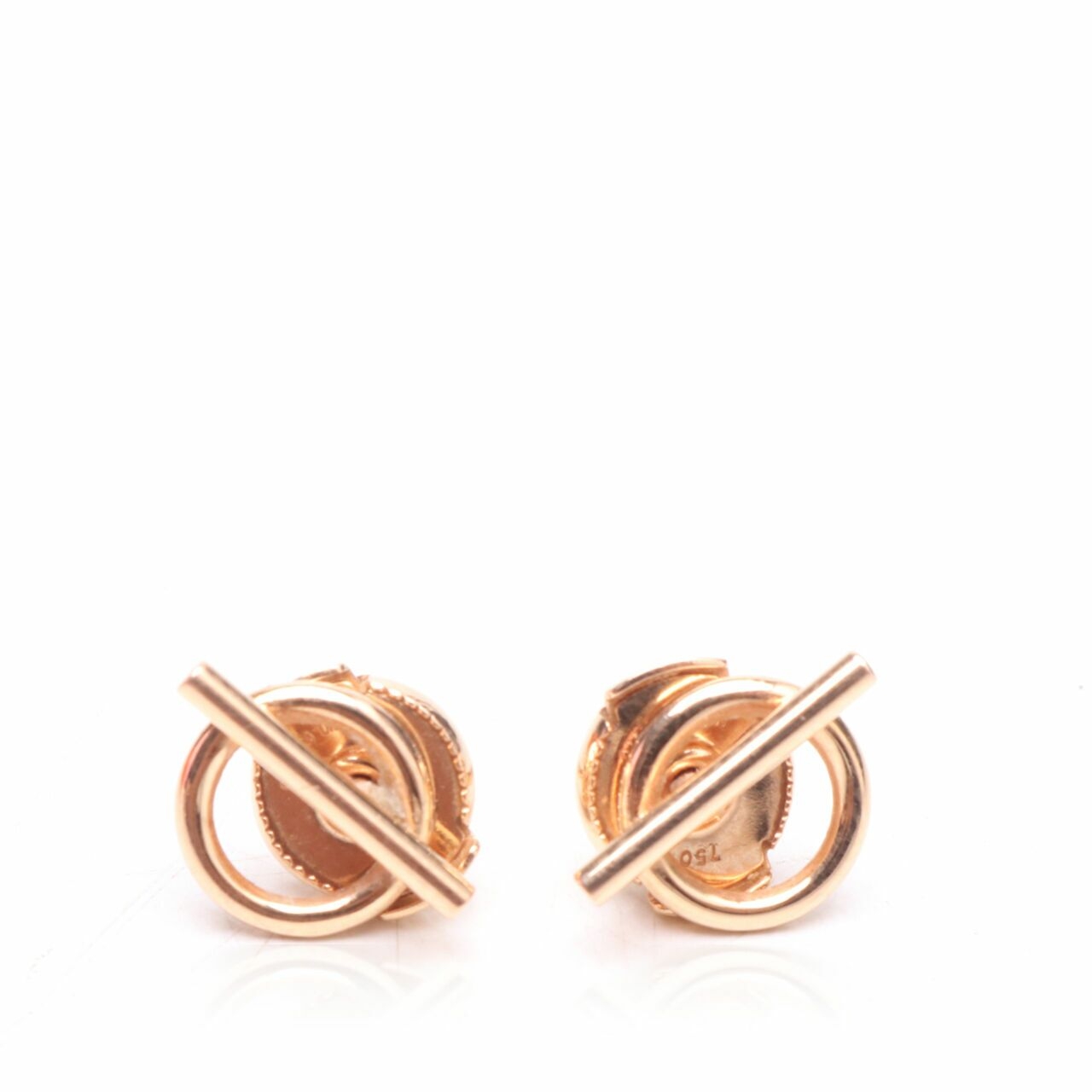 Hermes Earrings GHW Gold Jewellery