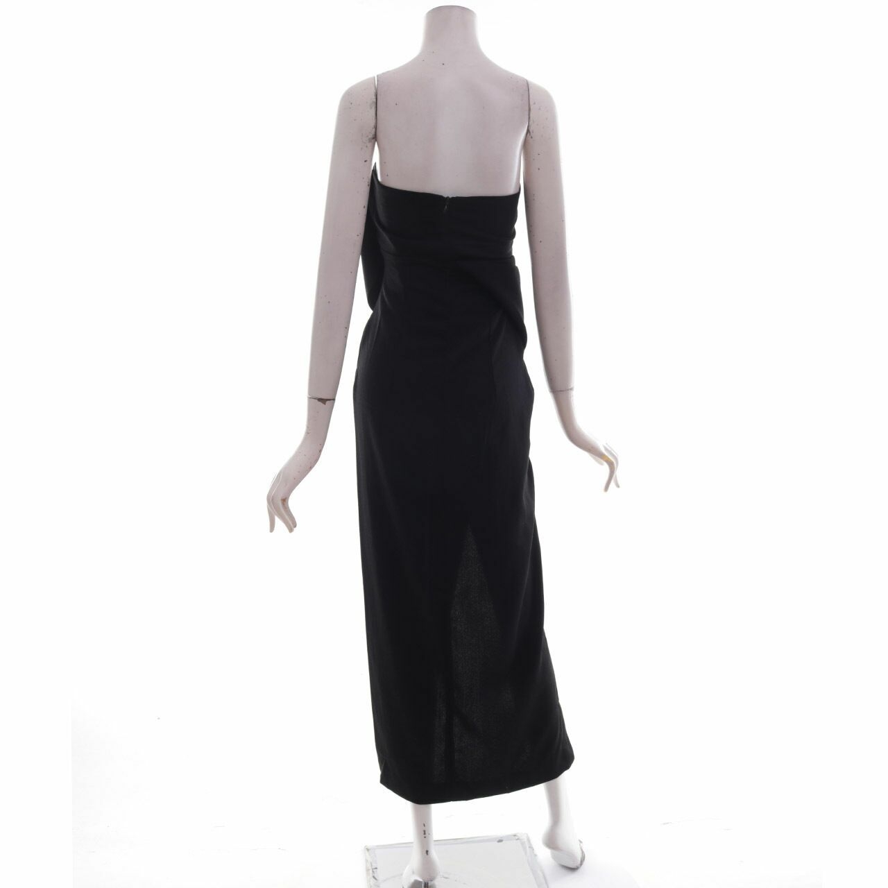 Solace London Black Long Dress