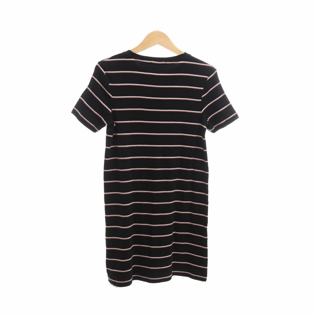 Pull & Bear Black Stripes Mini Dress