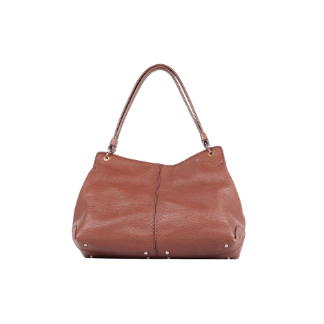 Tod's Brown Leather Hand Bag