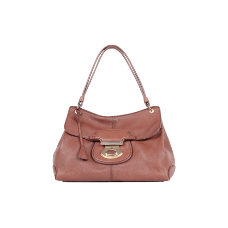 Tod's Brown Leather Hand Bag