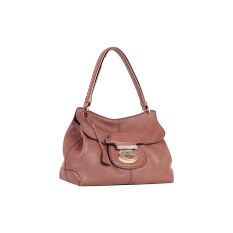 Tod's Brown Leather Hand Bag