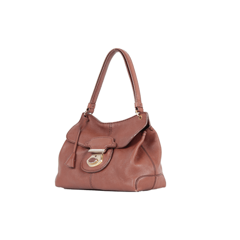 Tod's Brown Leather Hand Bag