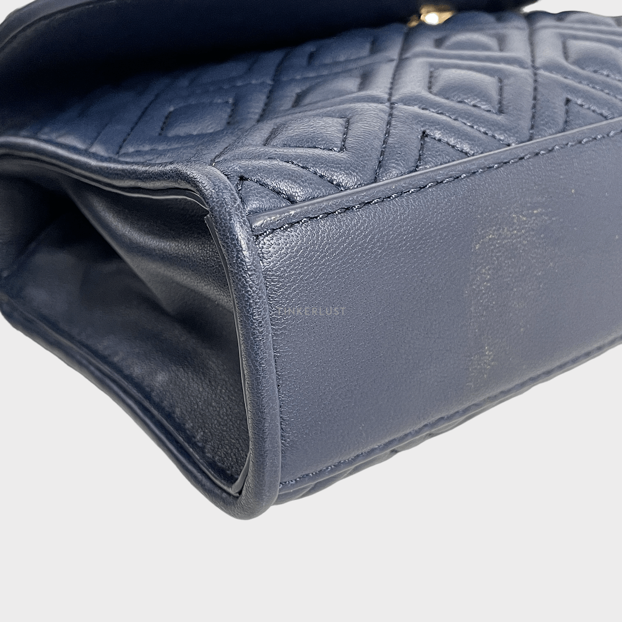 Tory Burch Small Fleming Navy Shoulder Bag