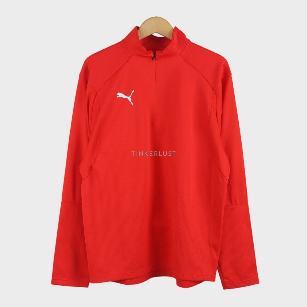 Puma Red Training Zip Top