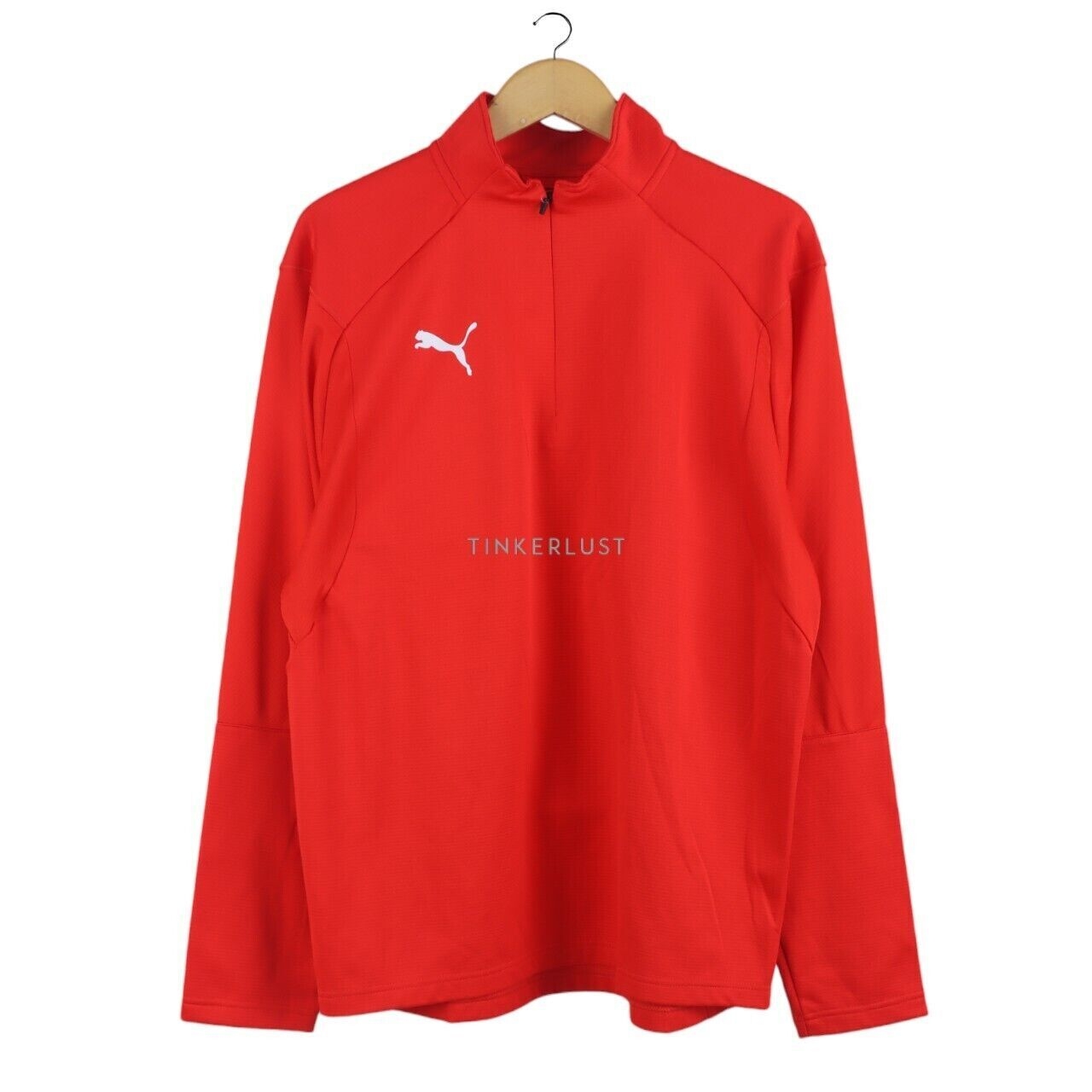 Puma Red Training Zip Top