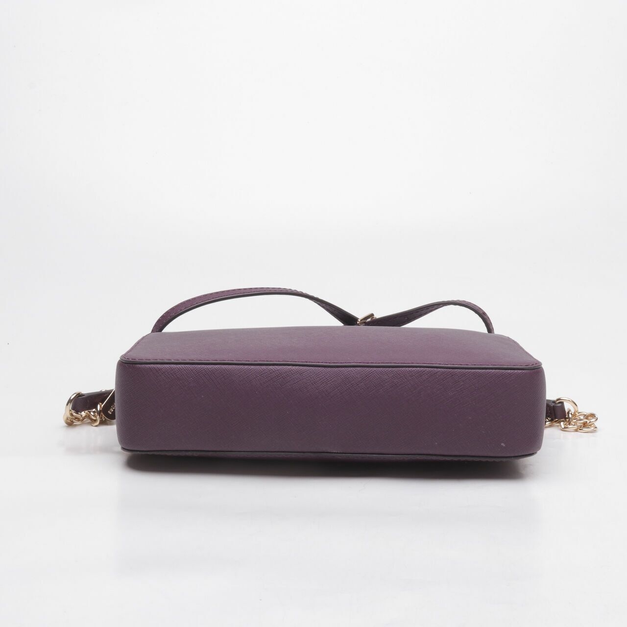 Michael Kors Jet Set Saffiano Purple Crossbody Bag