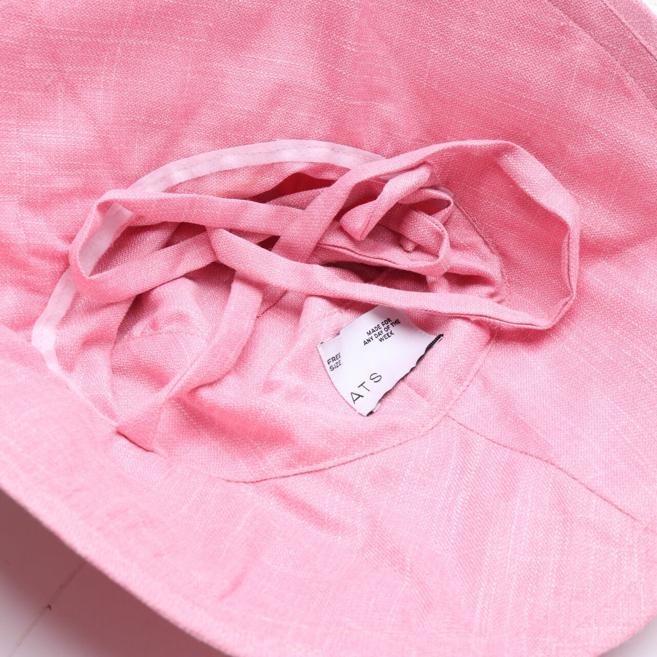ATS The Label Pink Shield Tweed Summer Hats