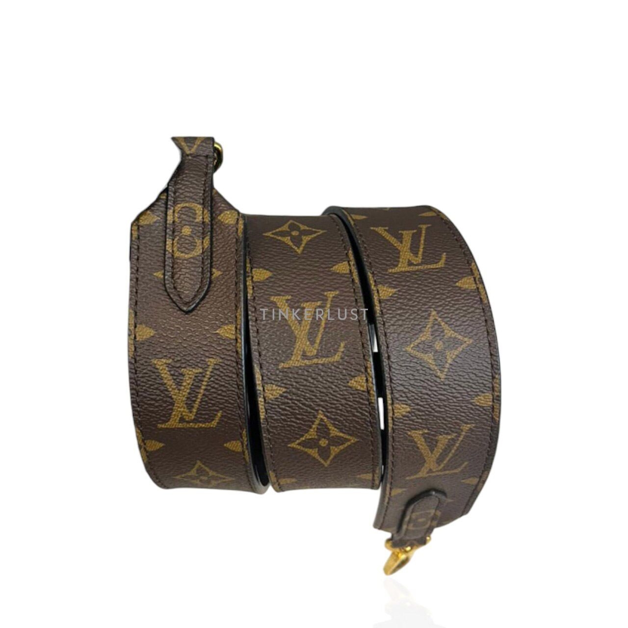 Louis Vuitton Brown Monogram Canvas 2019 GHW Bag Strap