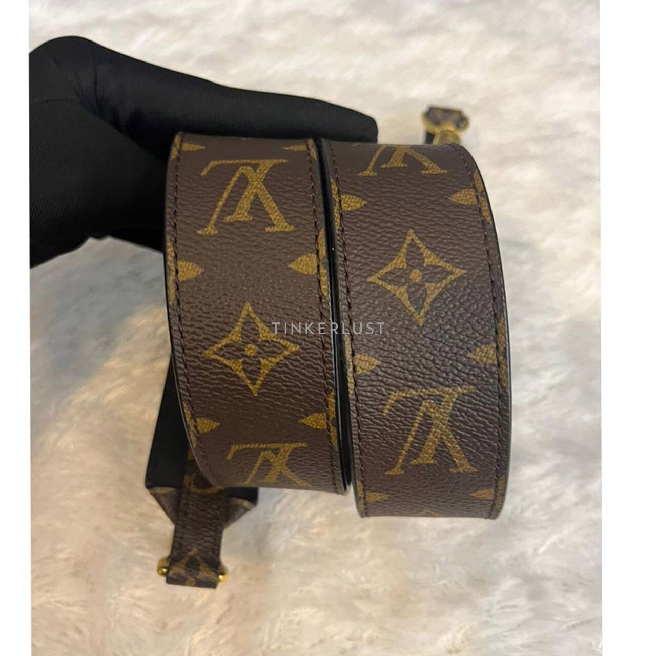 Louis Vuitton Brown Monogram Canvas 2019 GHW Bag Strap